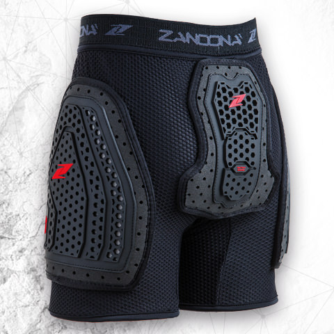 Proteção zona cóxis Zandonà Esatech Shorts Pro